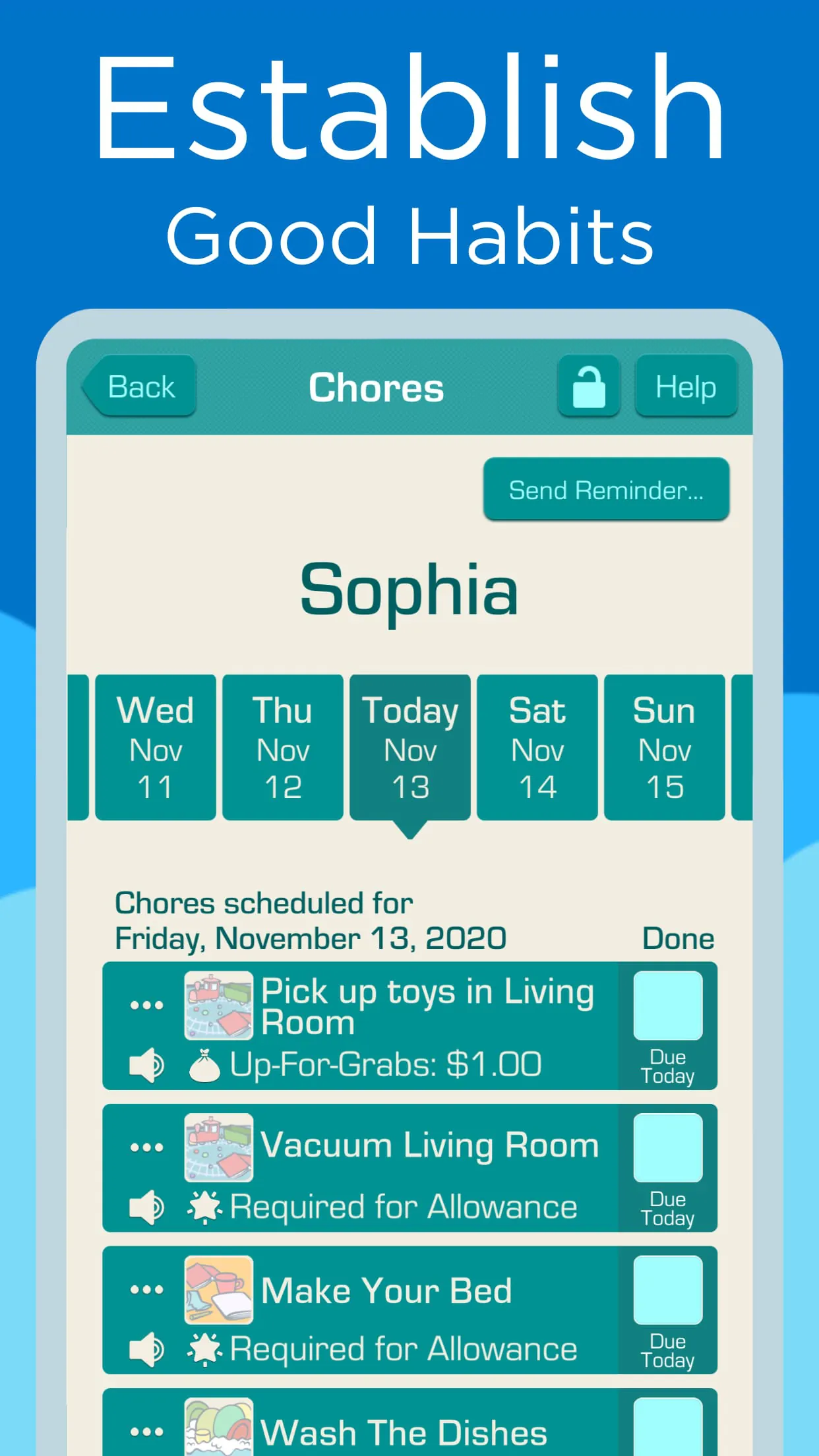 Chores & Allowance Bot