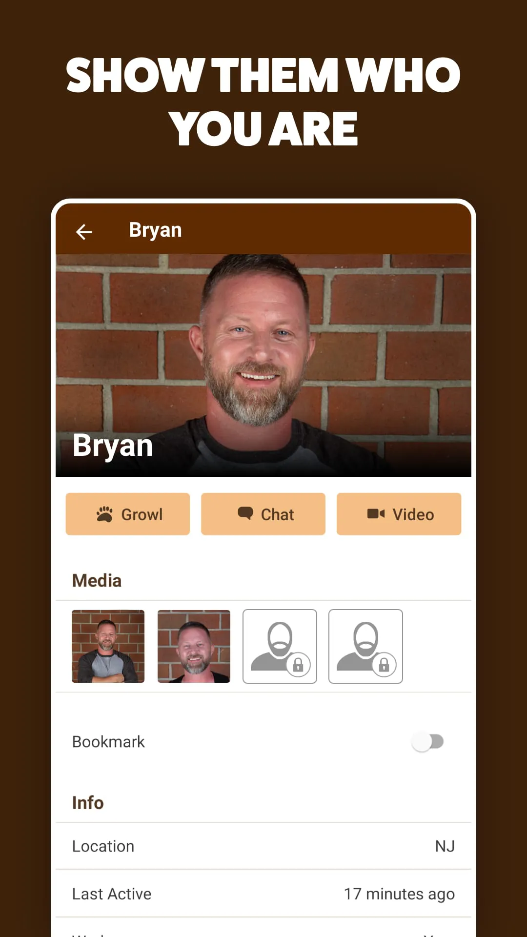 GROWLR: Gay Bears Near You