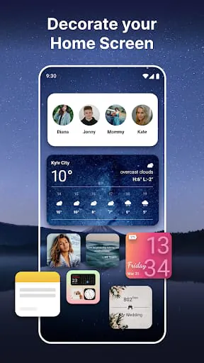 Widgets OS 17 - Color Widgets
