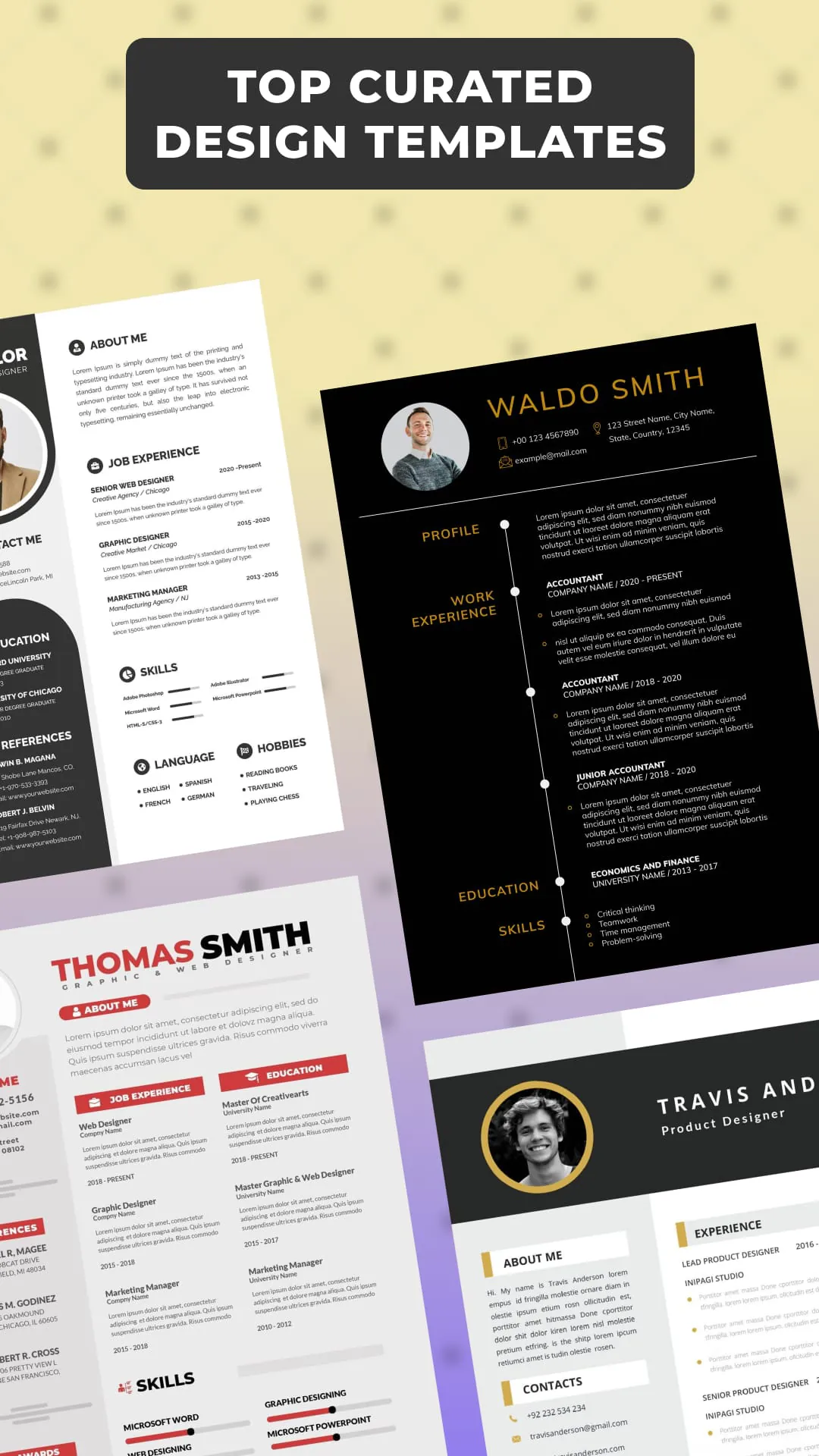 Resume Builder: PDF CV Maker