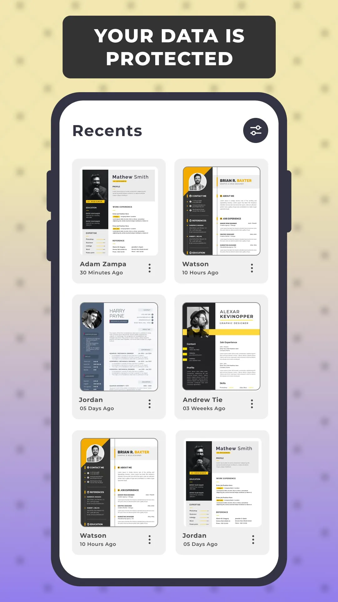 Resume Builder: PDF CV Maker