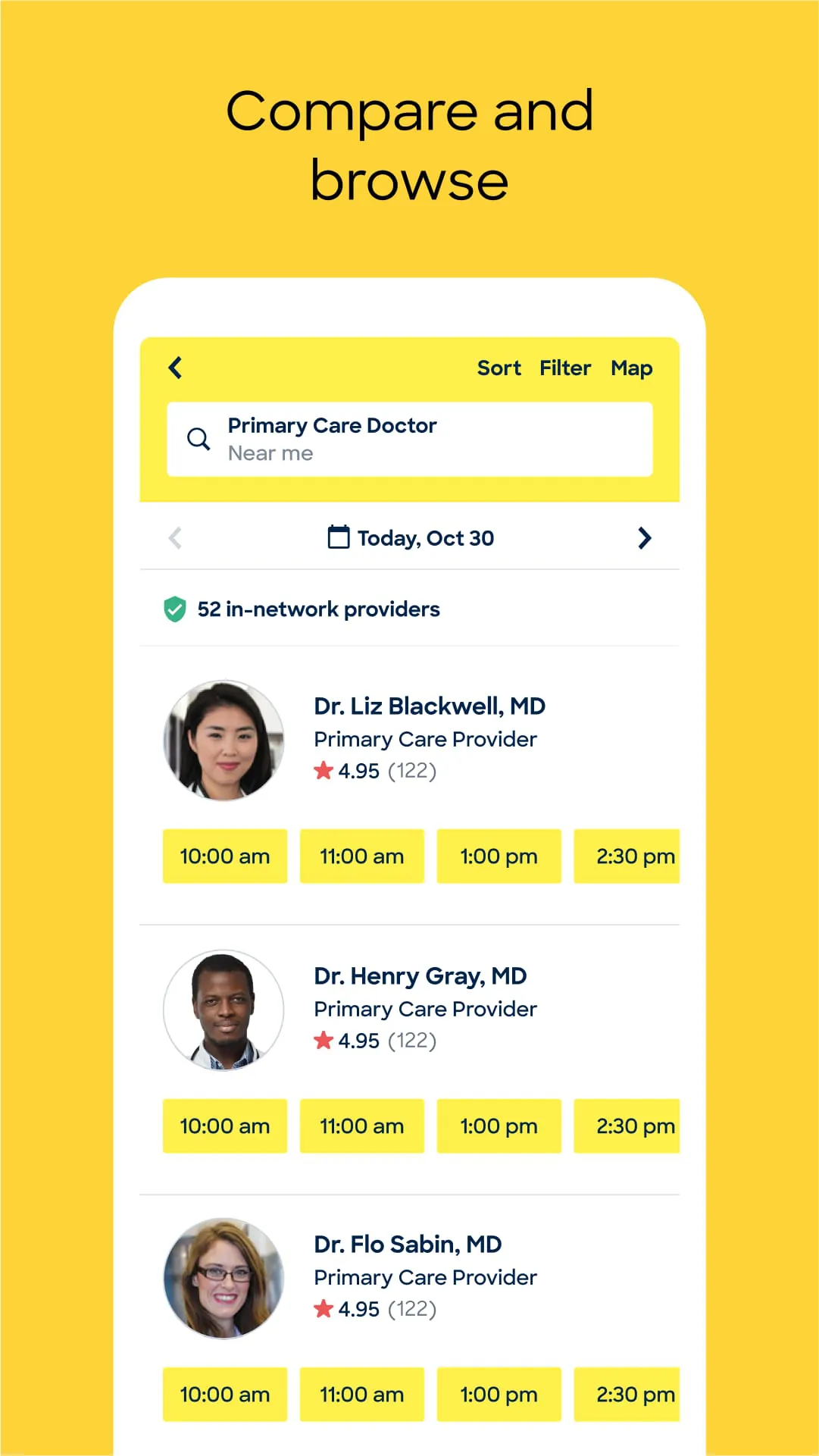 Zocdoc - Find and book doctors