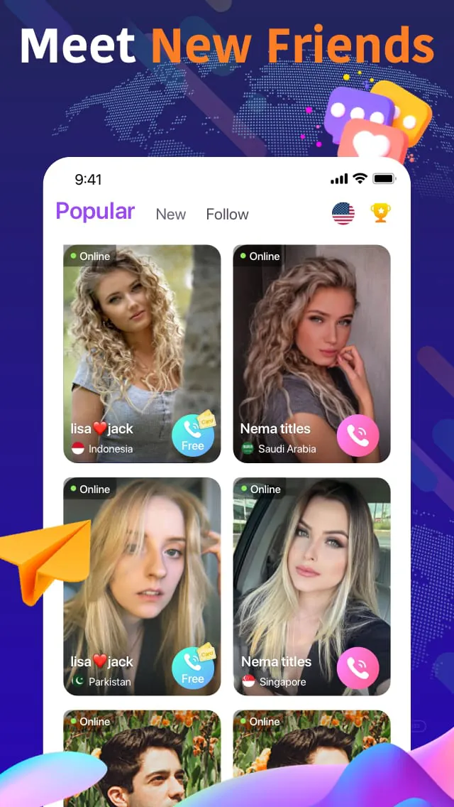 Olamet - Video Chat Online