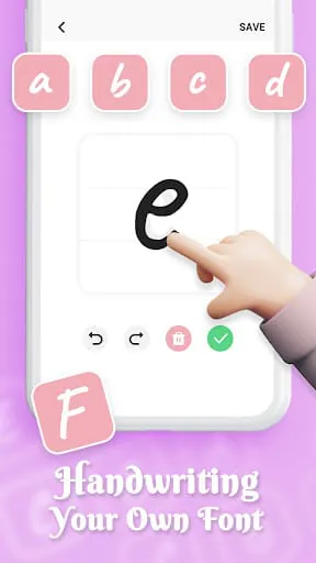 FontsApp: FancyKeyboard widget