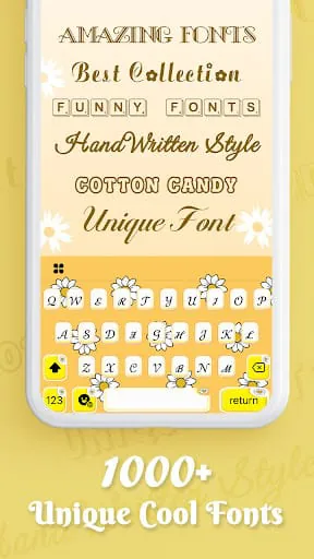 FontsApp: FancyKeyboard widget