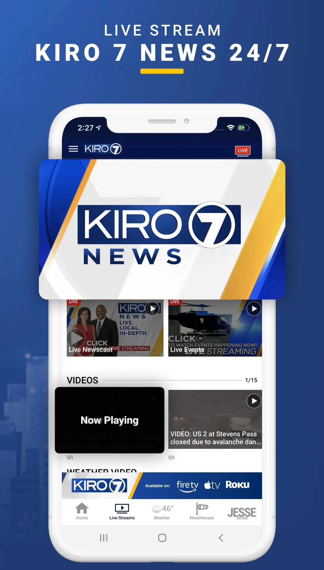 KIRO 7 News App - Seattle Area
