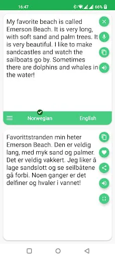 Norwegian - English Translator