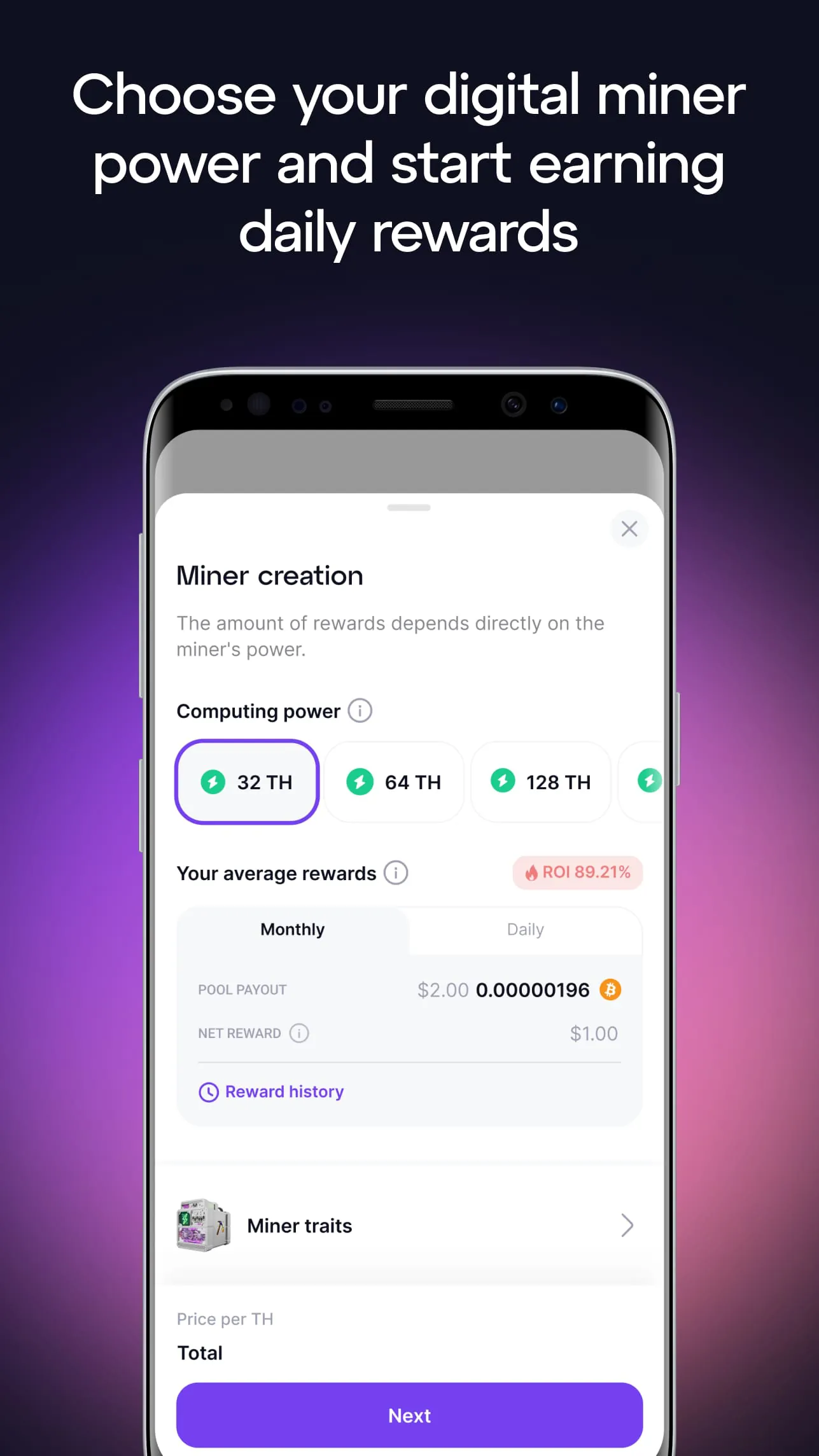 GoMining - Coin Mining App