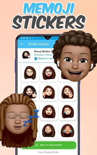 Memoji stickers for WhatsApp