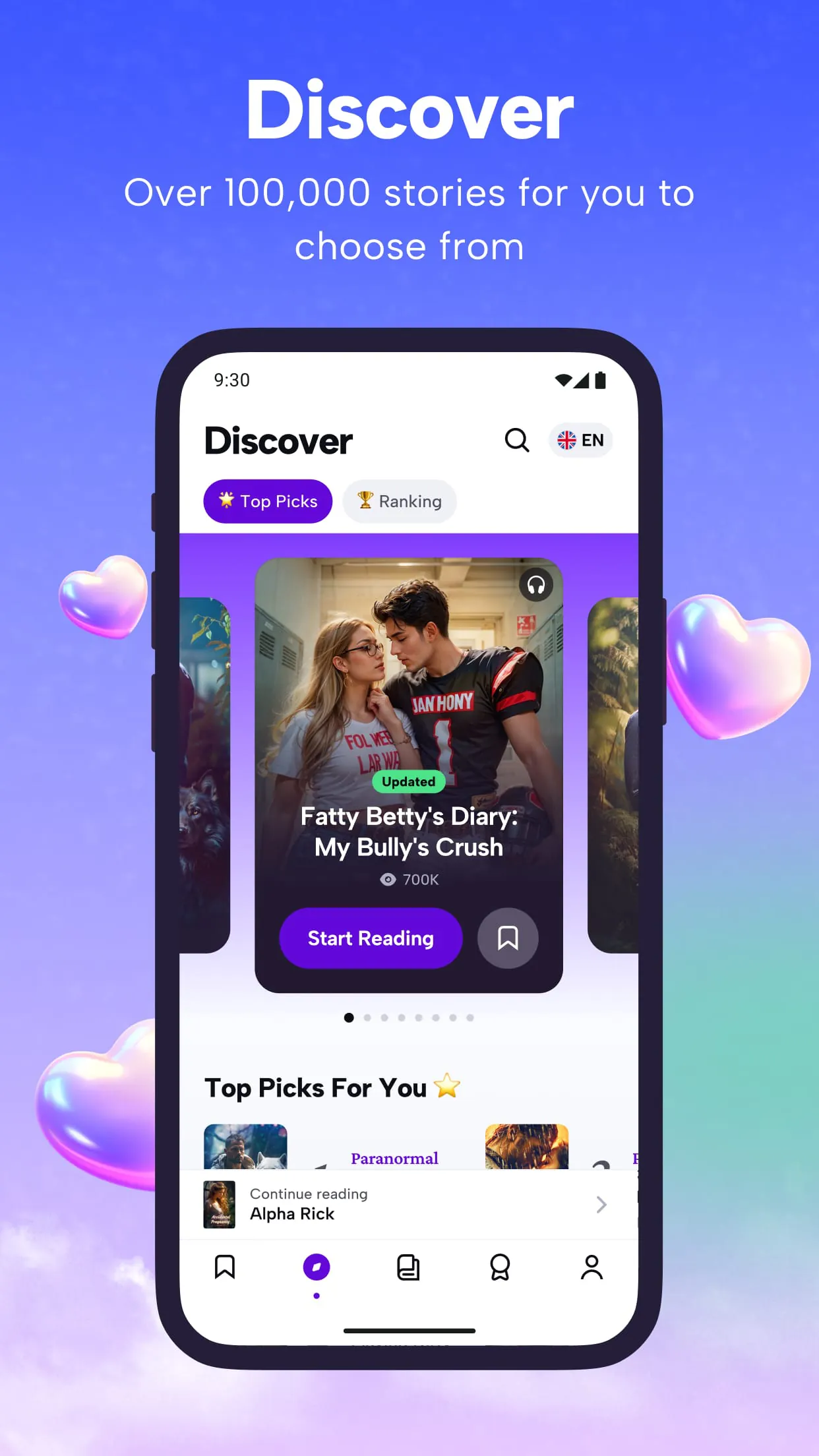 My Passion: Reading App