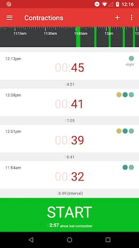 Contractions Timer for Labor
