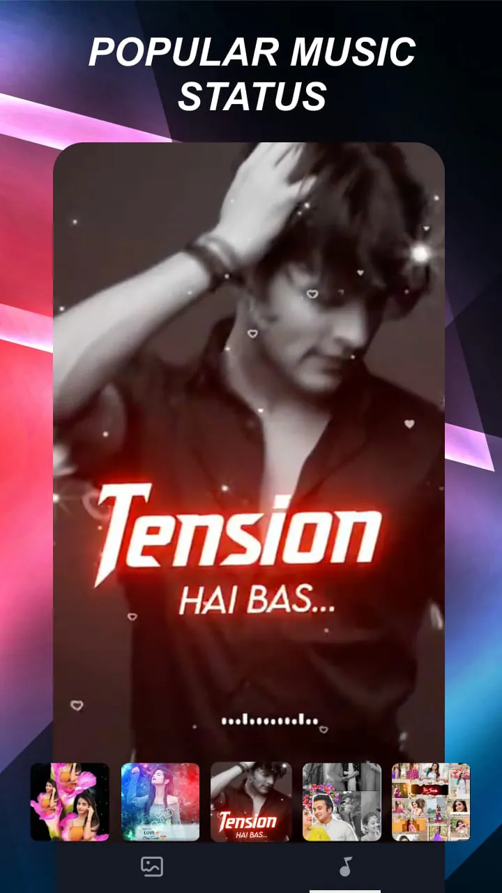 mAst: Music Status Video Maker