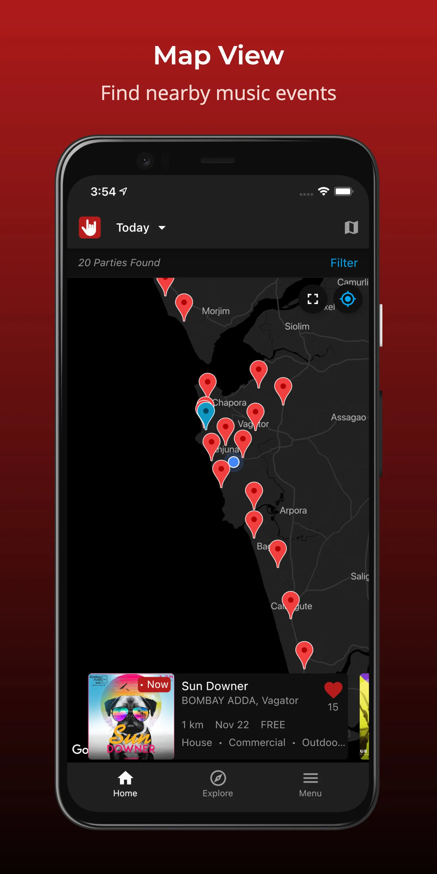 Party Hunt - Live Music Events