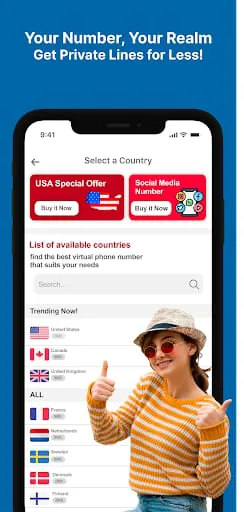 Temp Number - 2nd Phone Number