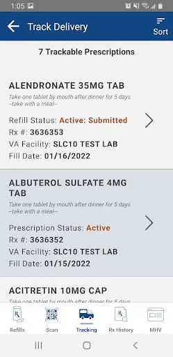 VA Rx Refill