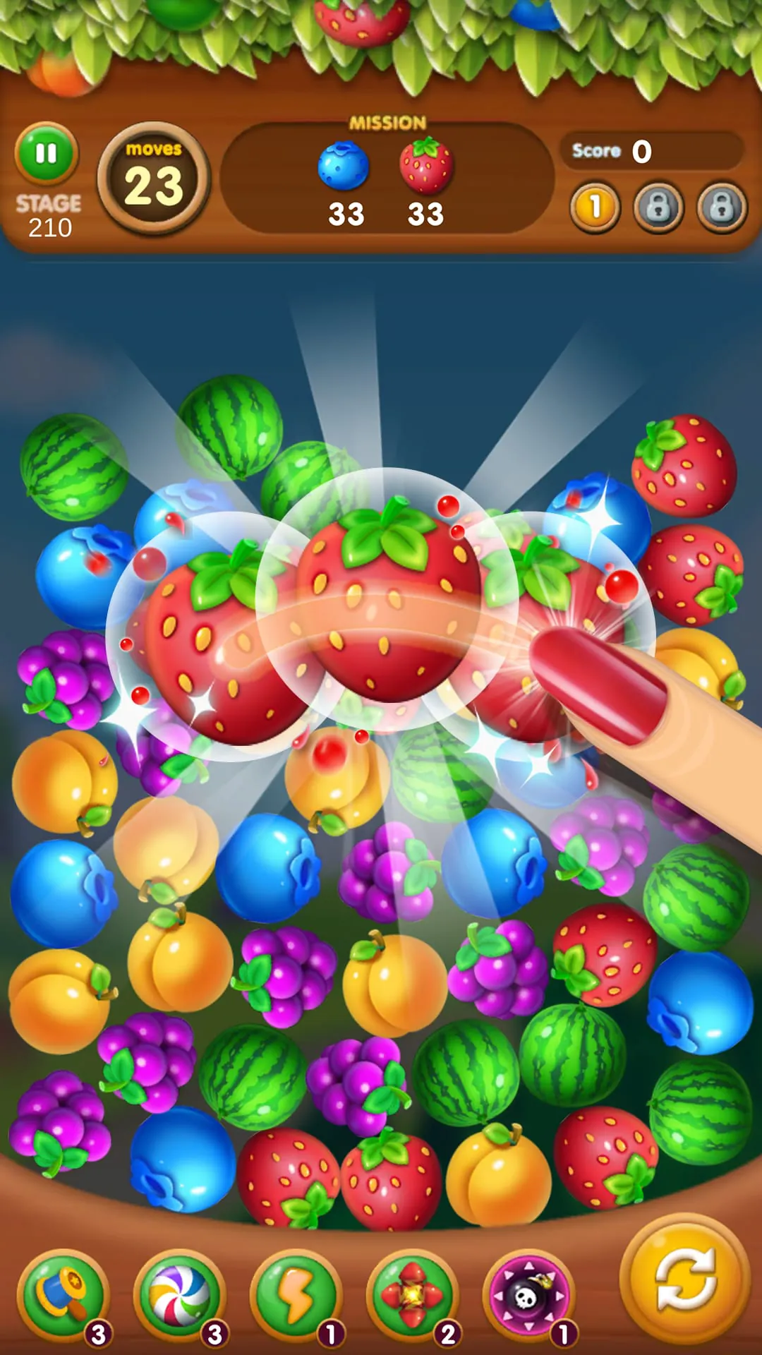 Fruits Crush: Link Puzzle Game