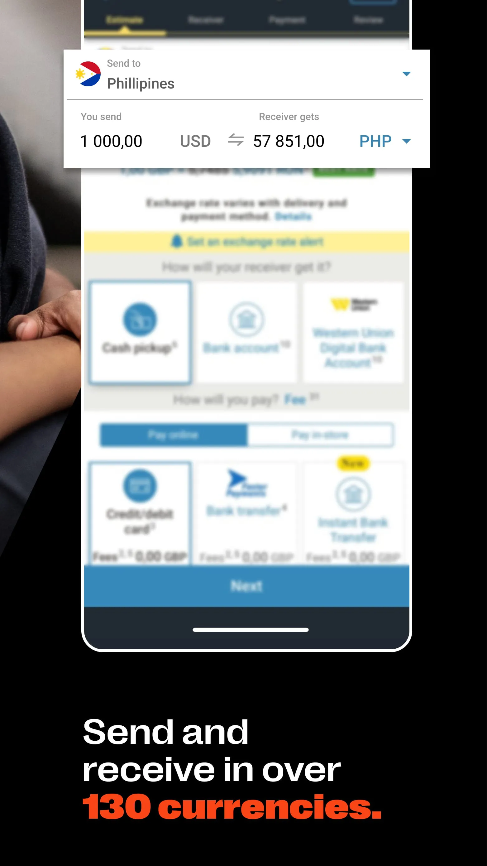 Western Union Send Money Now