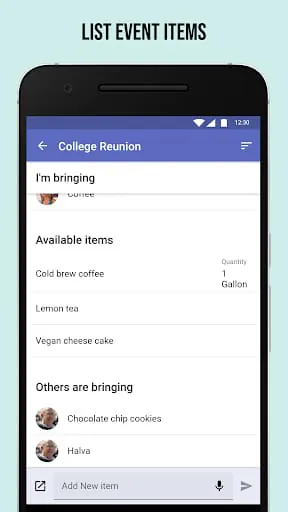 BringIt - Organize Together!