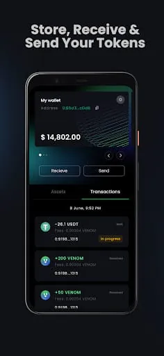 Venom Blockchain Wallet