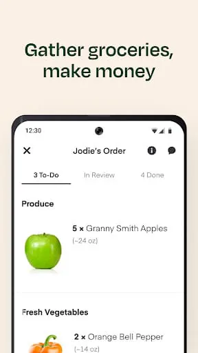 Instacart: Earn money to shop