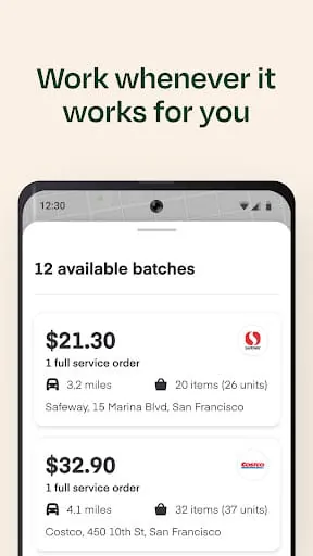 Instacart: Earn money to shop
