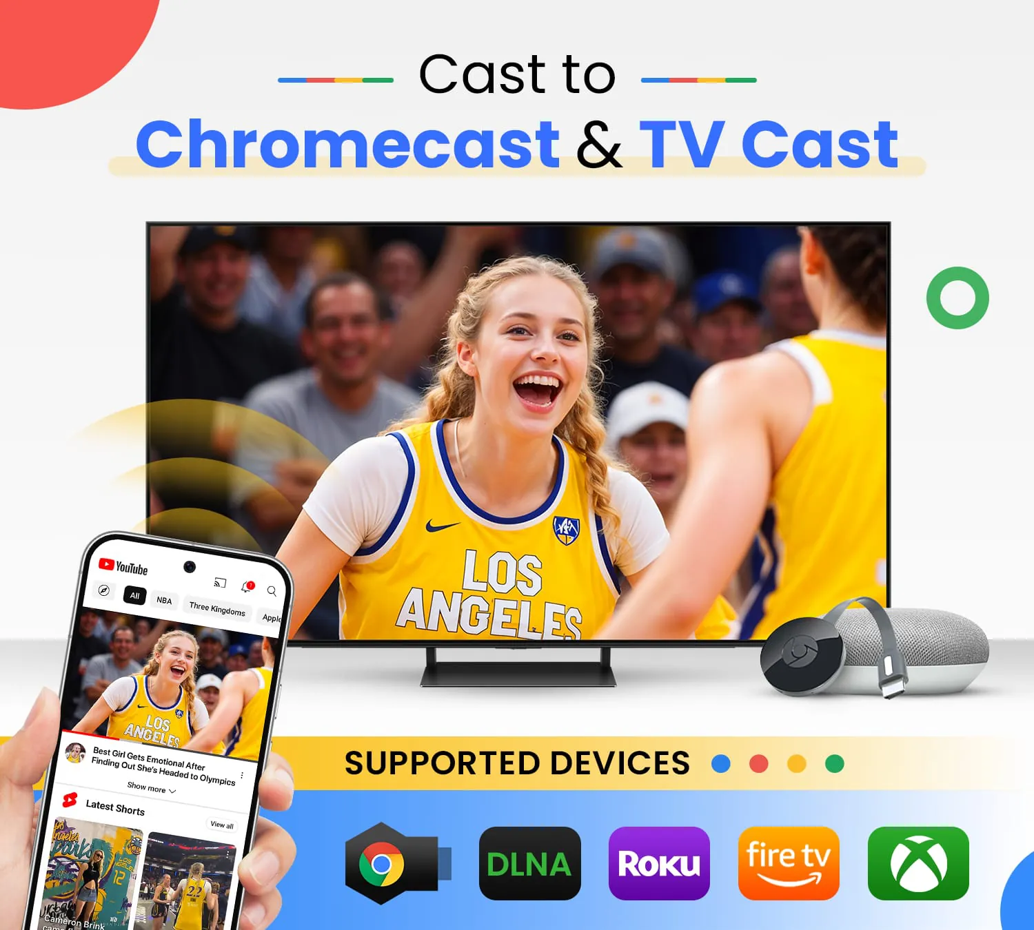 Cast for Chromecast & TV Cast