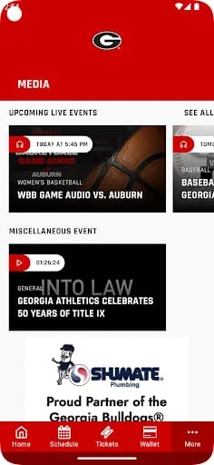 Georgia Bulldogs Gameday LIVE