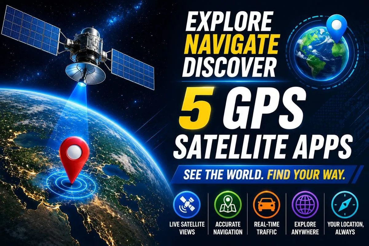 Explore the World from Above with 5 GPS Satellite Apps