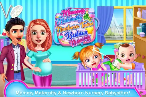 Twins Chic Baby Nursery Game