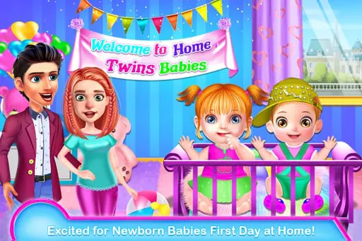 Twins Chic Baby Nursery Game