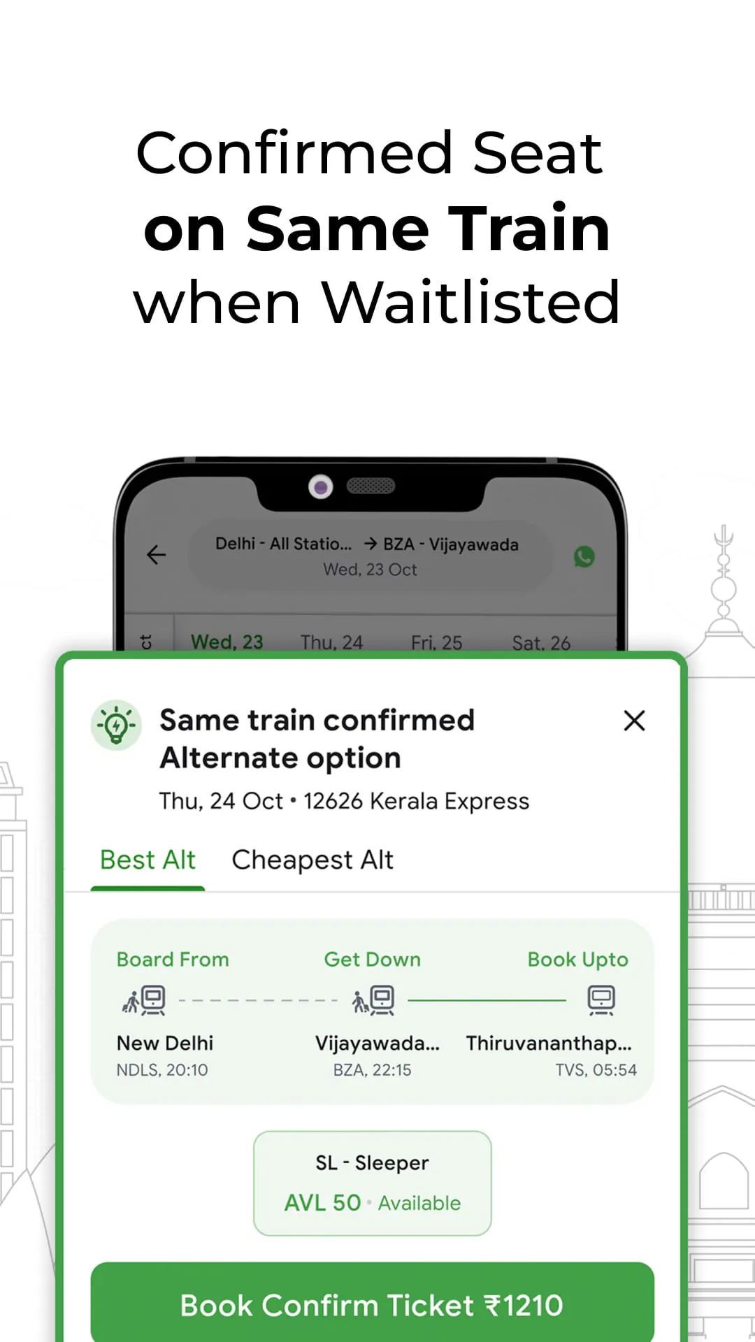 ConfirmTkt: Train Booking App