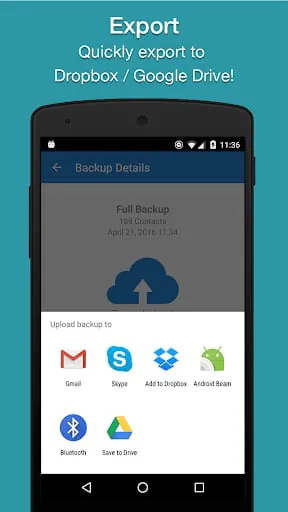 Easy Contacts Backup & Restore