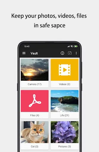 Calculator - hide photos