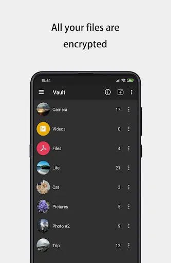 Calculator - hide photos