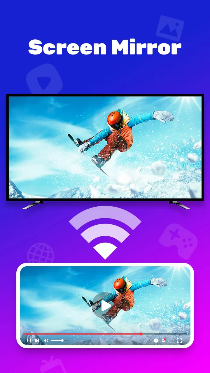 Screen Mirroring in smart view