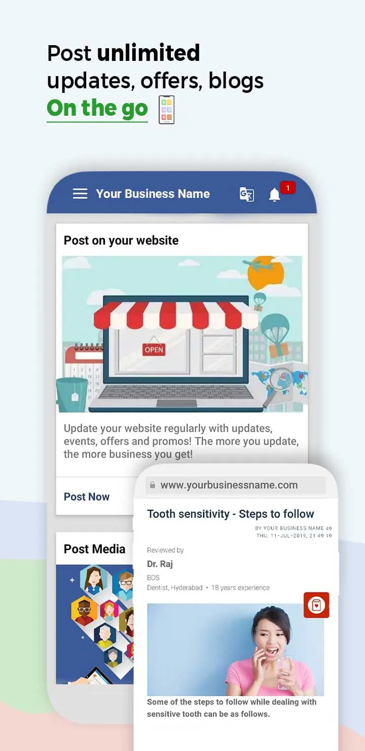 Instant Website Builder App