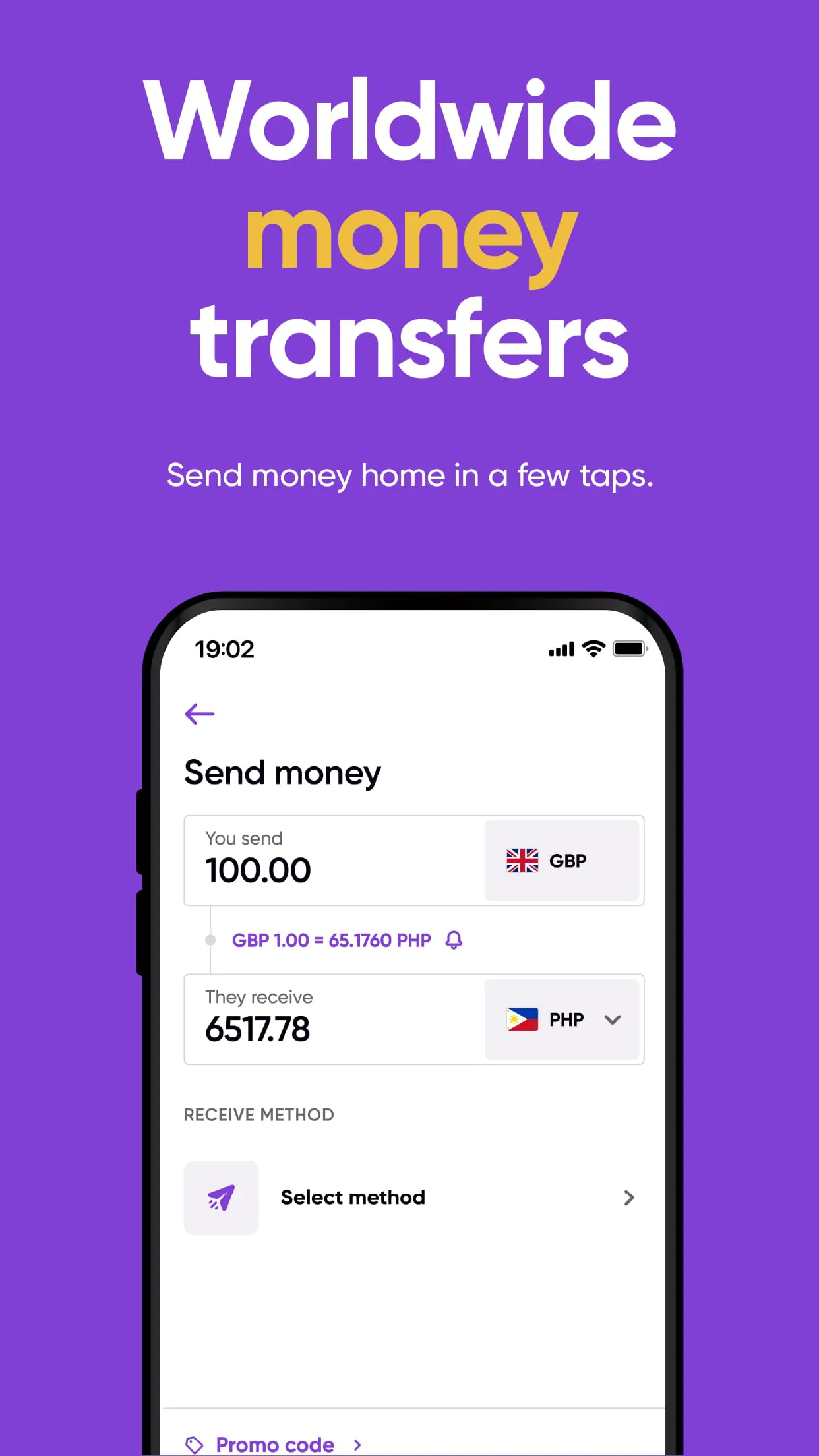 WorldRemit: Money Transfer App