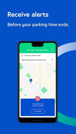 Blinkay - Smart Parking app