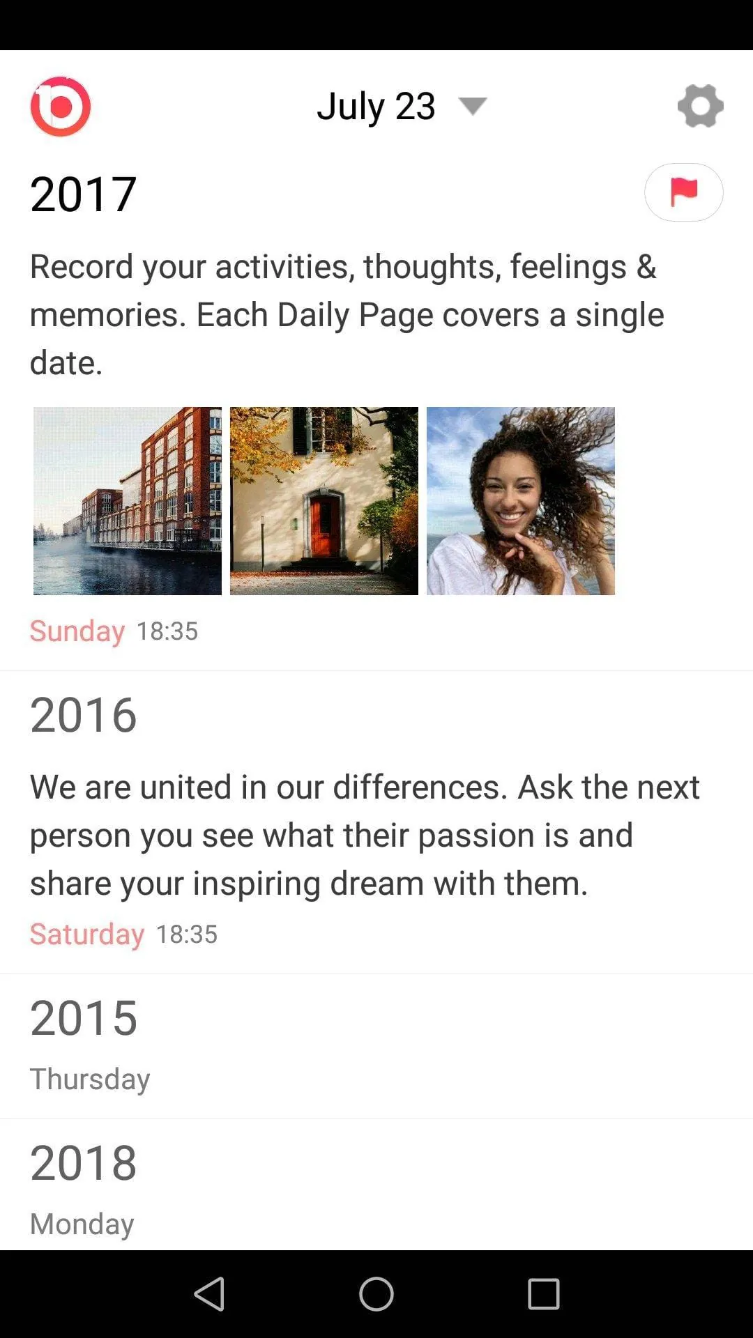 Tenyear Diary / Journal