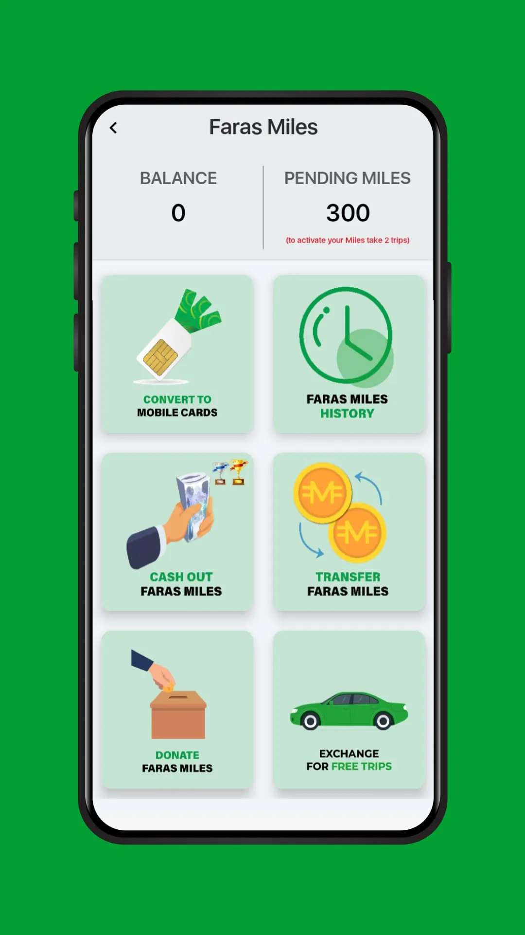 Faras - Request a Ride