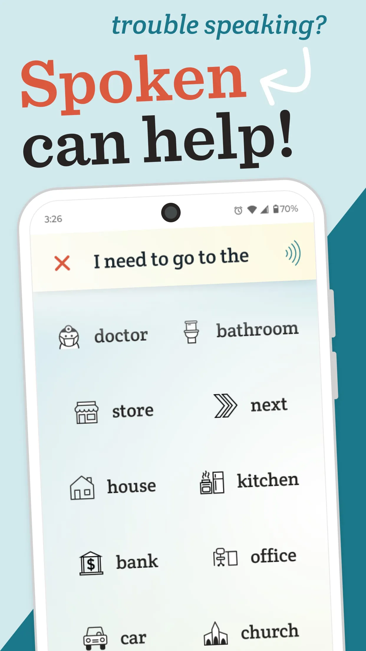 Spoken – Tap to Talk AAC