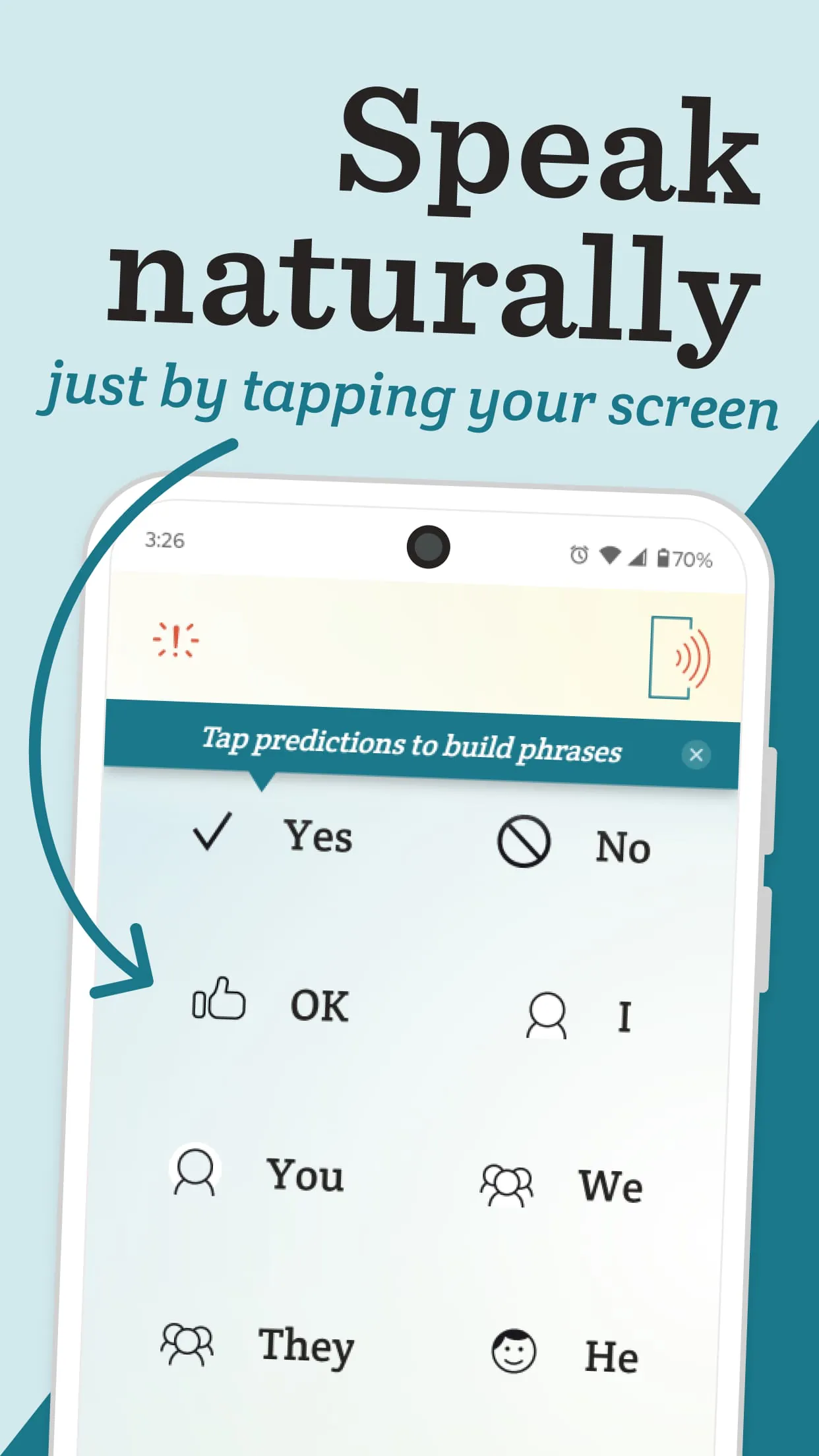 Spoken – Tap to Talk AAC