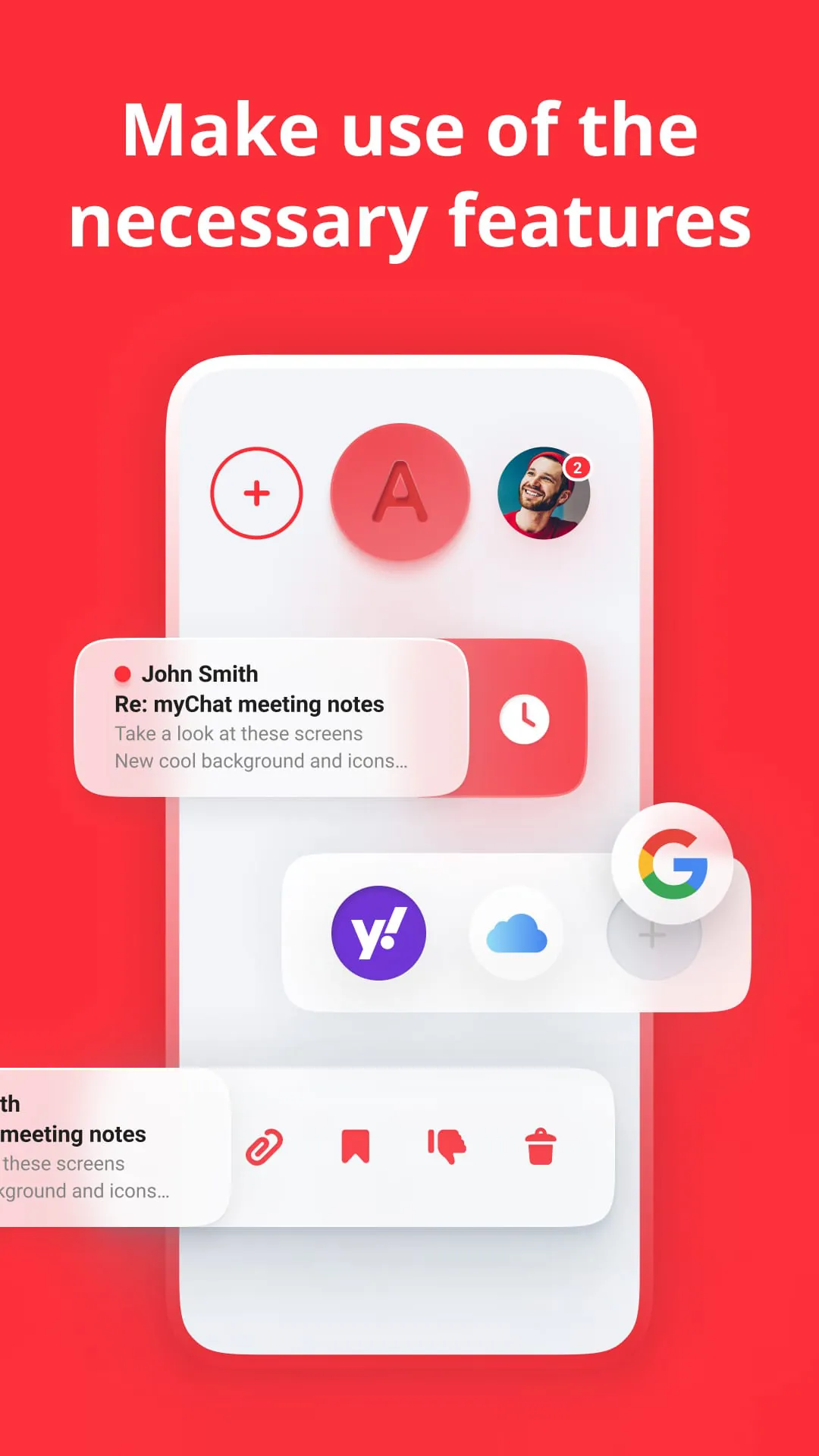 myMail: for Outlook & Yahoo
