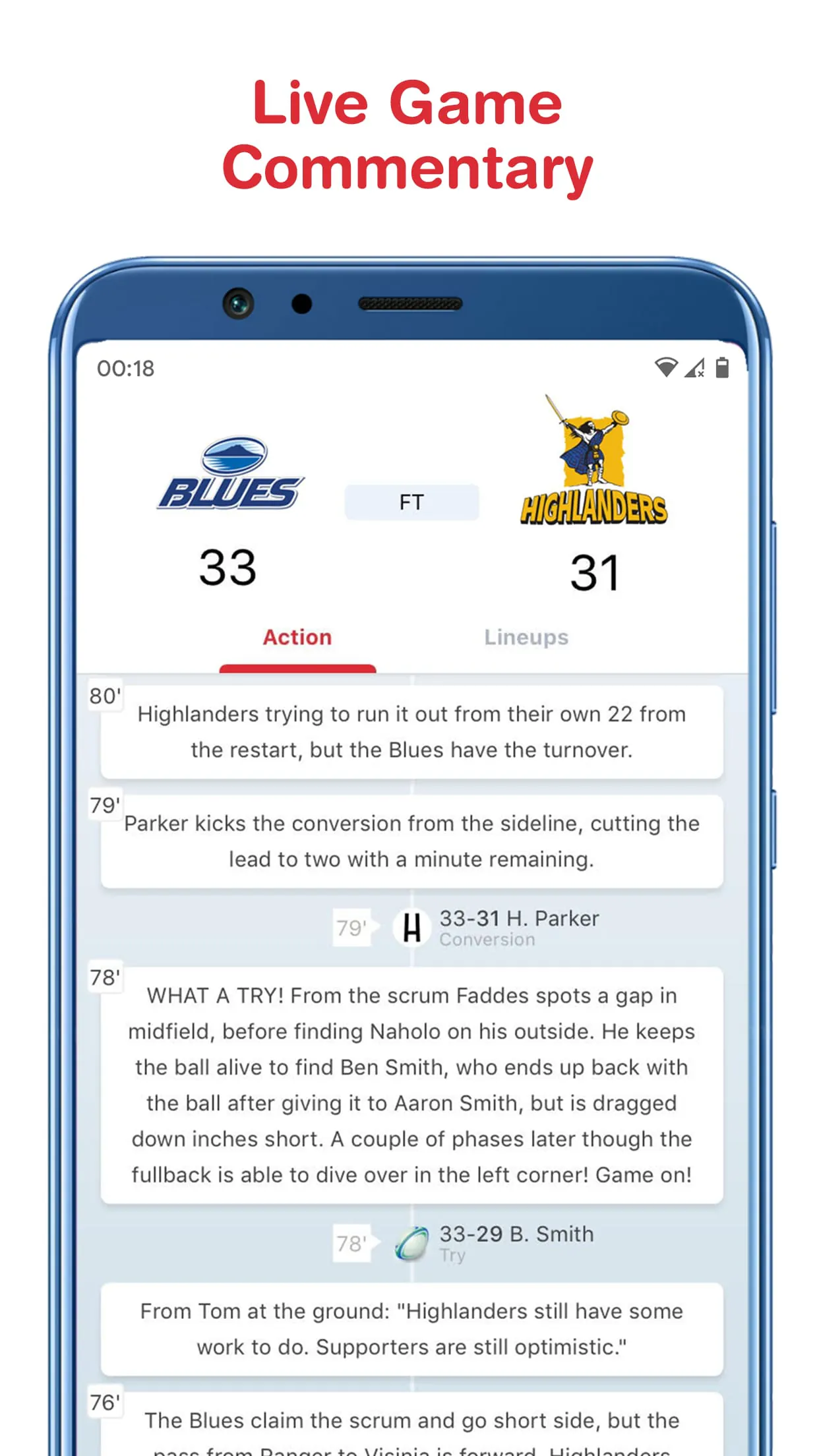 Tribe: Live Sports Scores