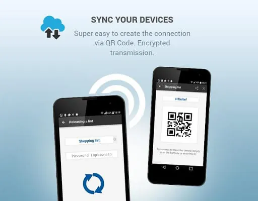 Shopping list voice input