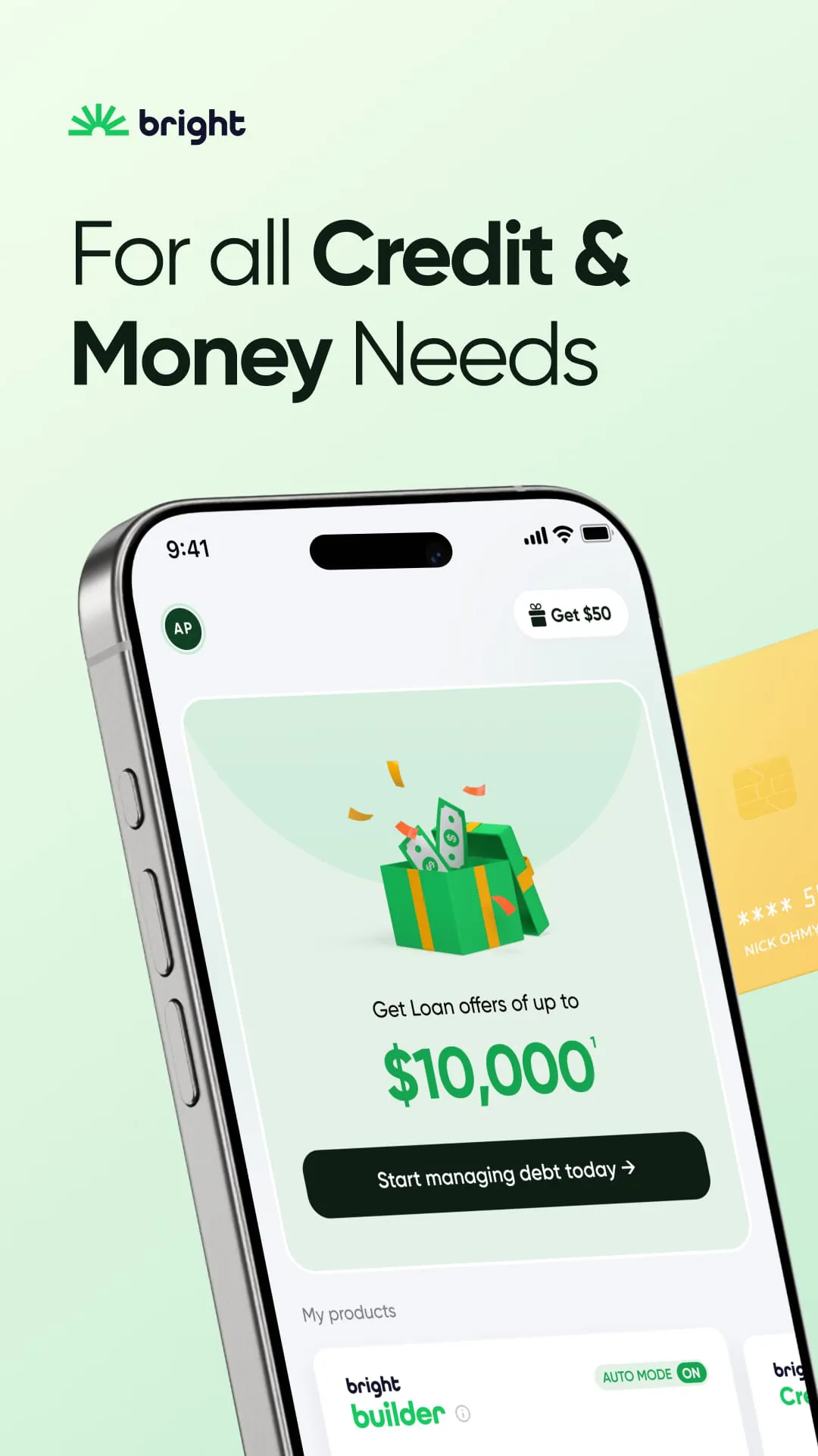 Bright - Crush Your Card Debt