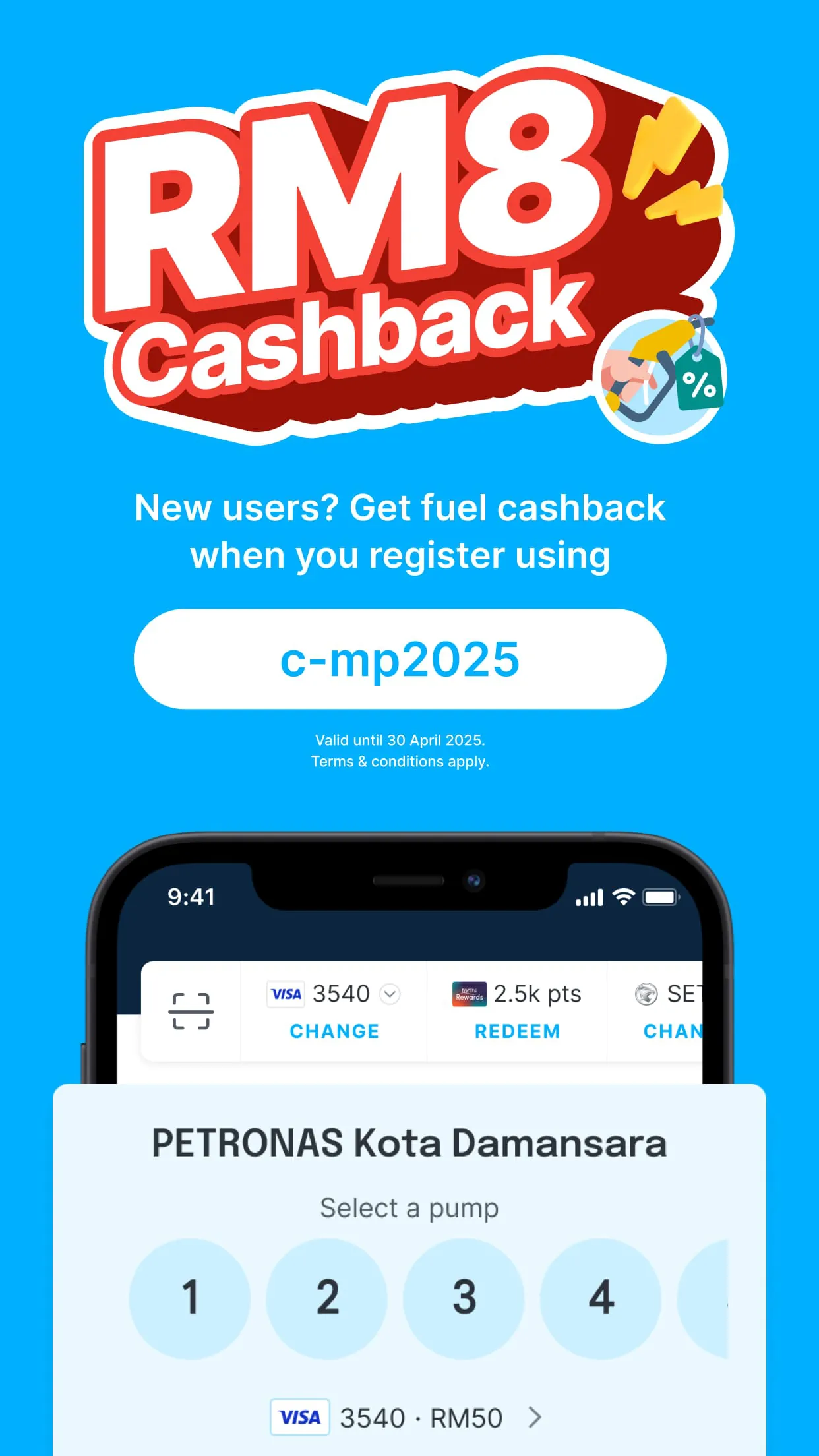 Setel: Fuel, Parking, e-Wallet