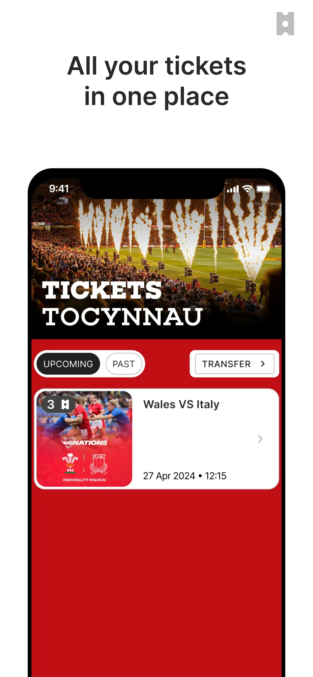 Principality Stadium Ticketing