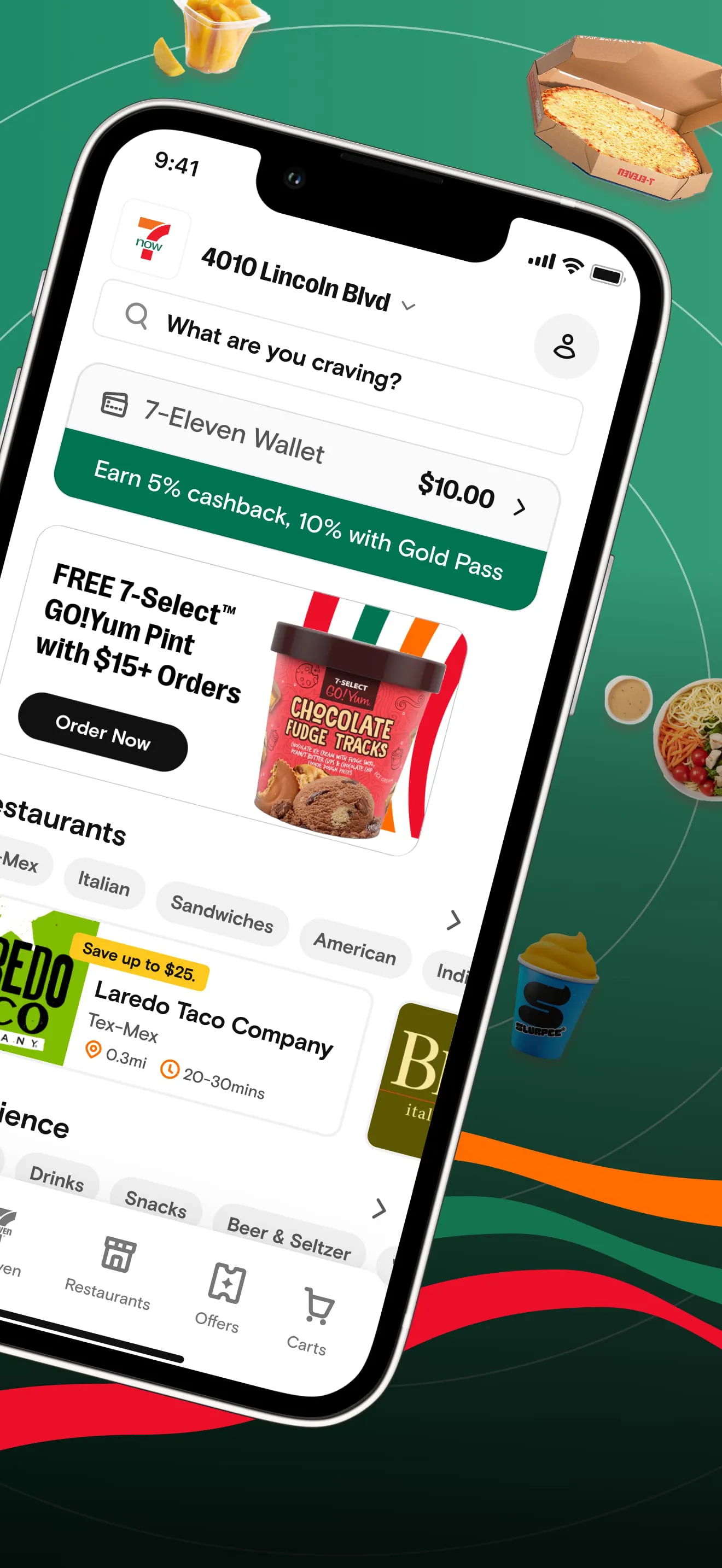 7NOW: Food Delivery & Alcohol