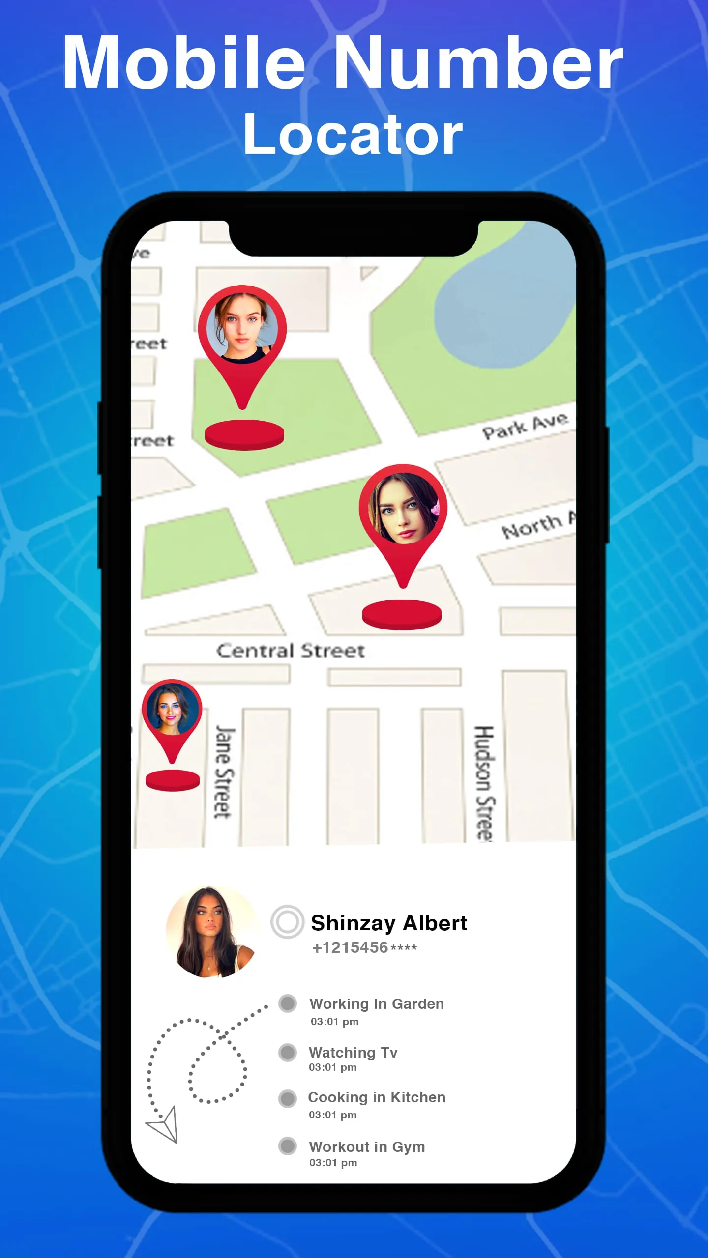 Caller Number Locator